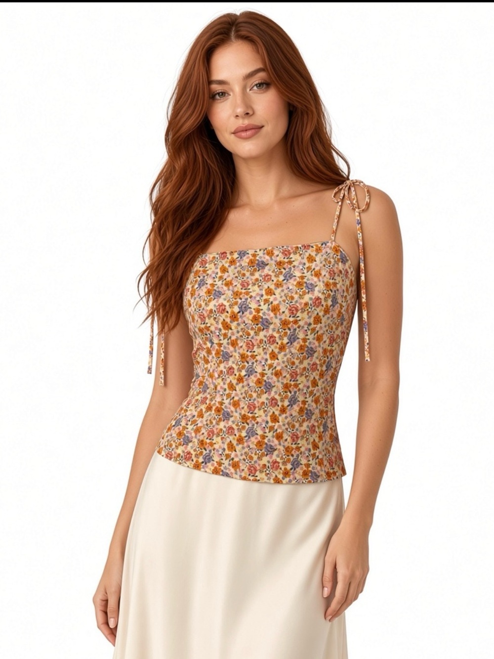 Topshop Multicolor Floral Camisole